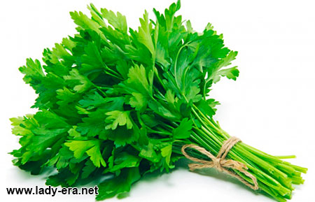 female health benefits of parsley